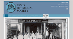 Desktop Screenshot of essexhistory.org